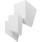 Ekena Millwork 15 3/4W x 15 3/4H x 3/8T PVC Hobby Boards, Unfinished, 25PK HBP16X16X375DUN - alternate 3